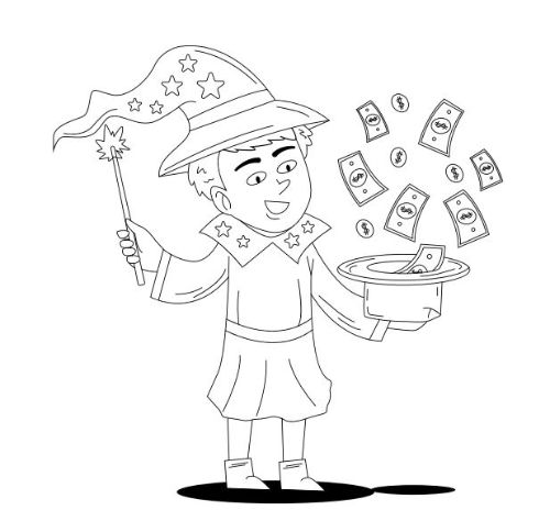 allowance-magic-illustration