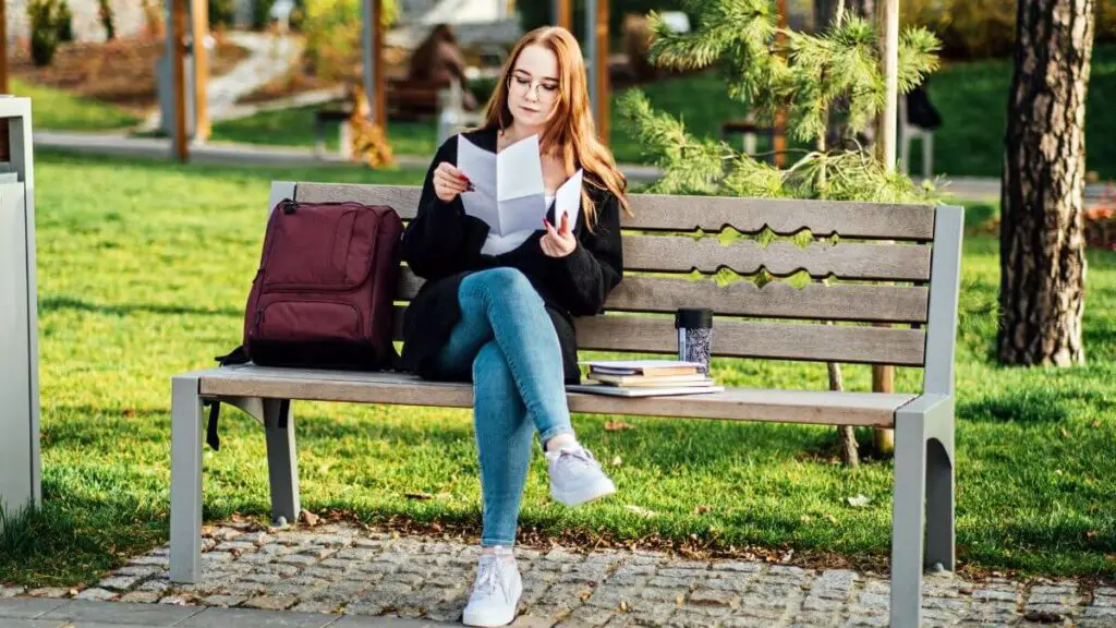 college-student-park-bench